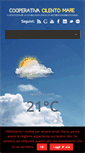 Mobile Screenshot of coopcilentomare.com